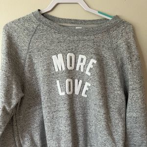🤍 GREY OLD NAVY CREWNECK